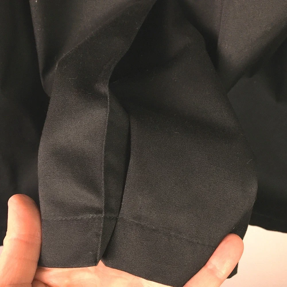 Worthington Black‎ Double Breasted Trench Coat Thermolite Insulated 14DP Vintage